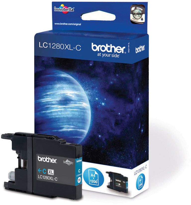 Brother LC-1280CXL Tintenpatrone in Farbe cyan