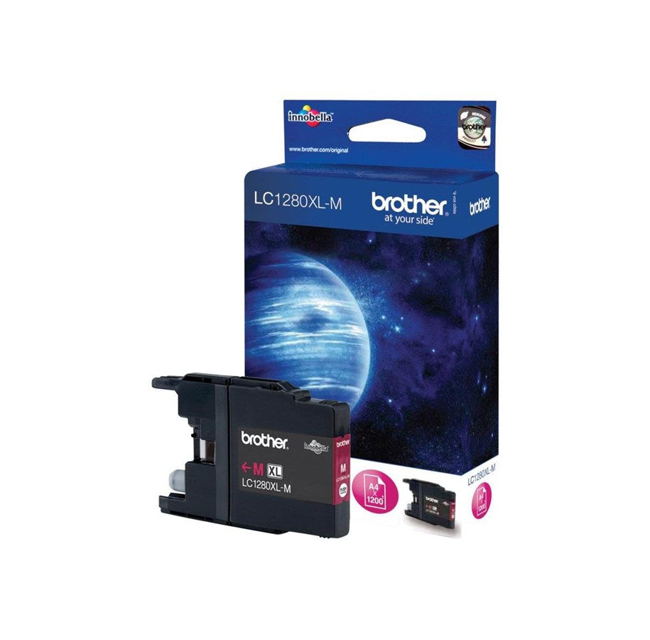 Brother LC-1280MXL Tintenpatrone in Farbe magenta