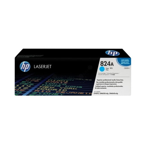 HP 824A Toner in Farbe cyan