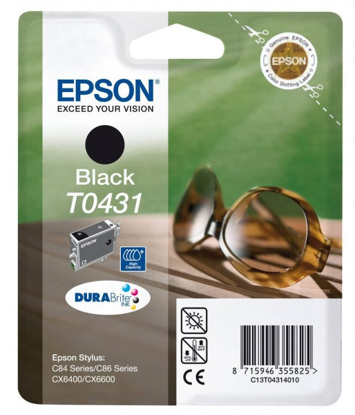 Epson Tintenpatrone in Farbe black