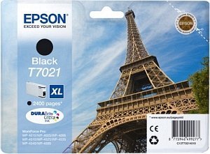 Epson T7021 Tintenpatrone in Farbe black