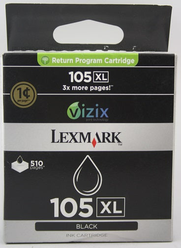 Lexmark Tintenpatrone in Farbe black