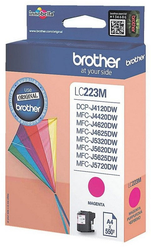 Brother h2><b>Kapazität:< Tintenpatrone in Farbe magenta