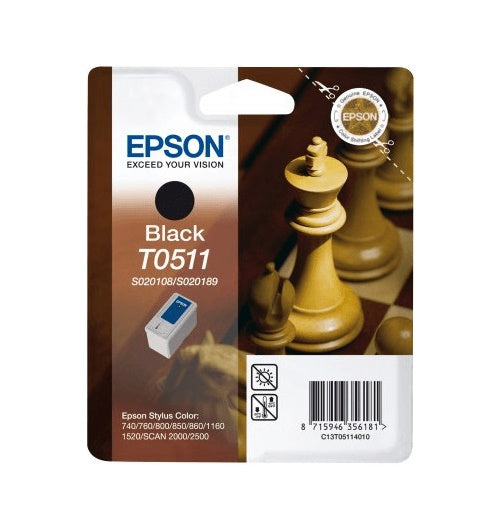 Epson Tintenpatrone in Farbe black