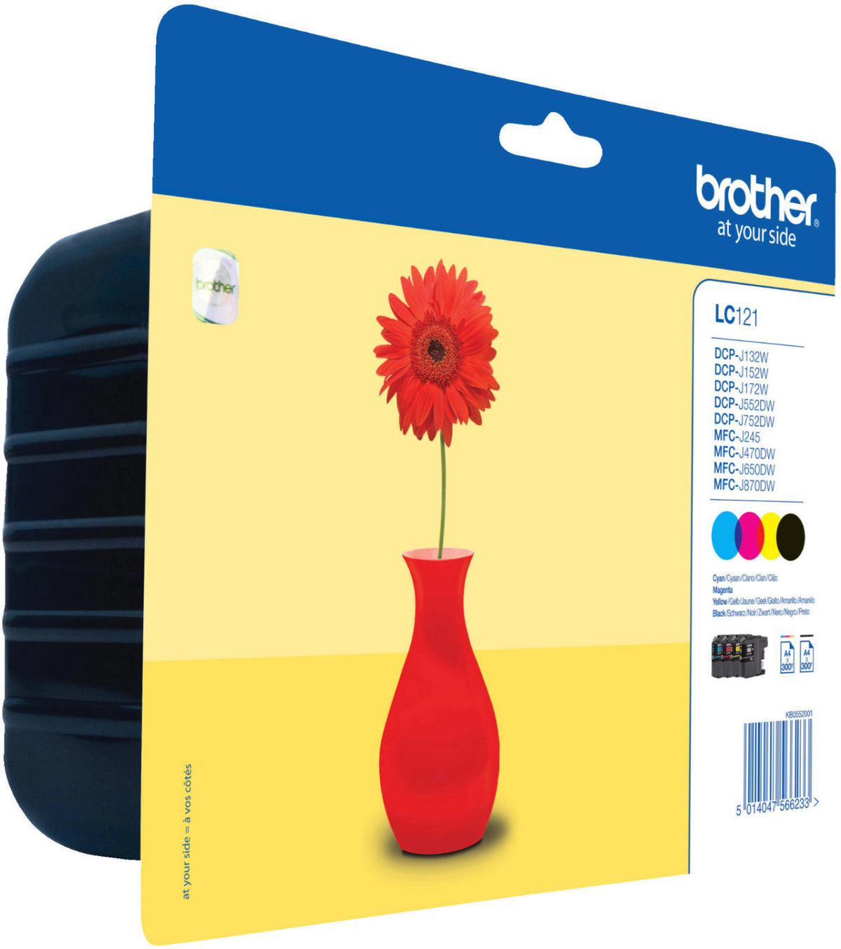 Brother Tintenpatrone in Farbe black-tri-color