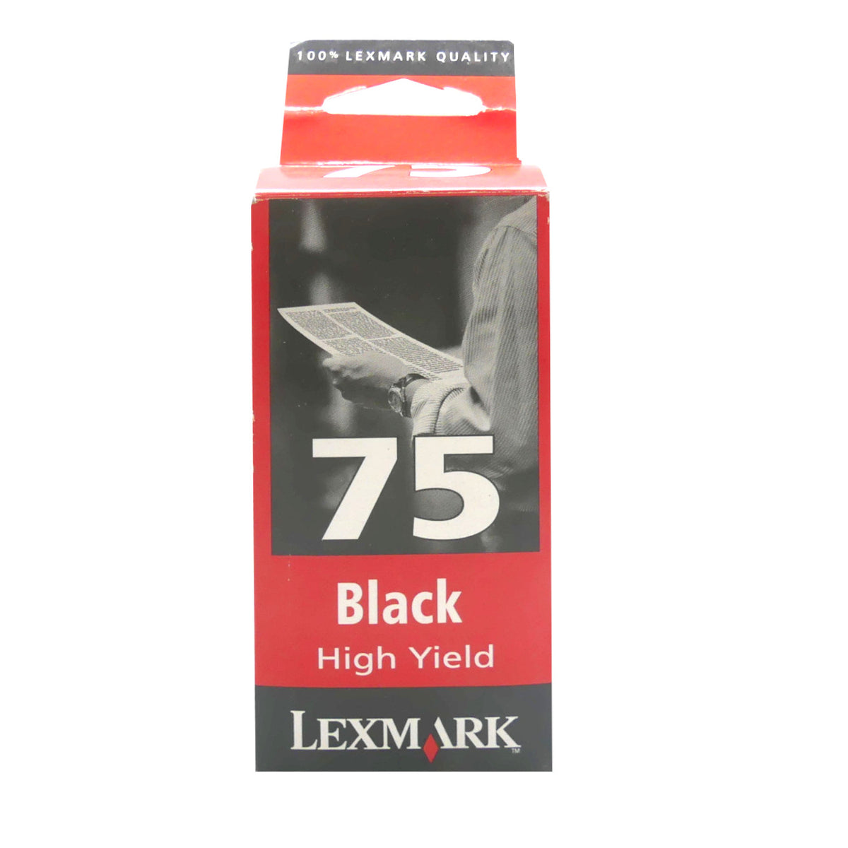 Lexmark Tintenpatrone in Farbe black