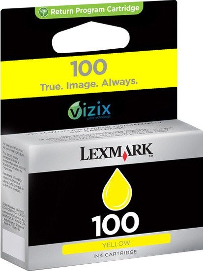 Lexmark Tintenpatrone in Farbe yellow