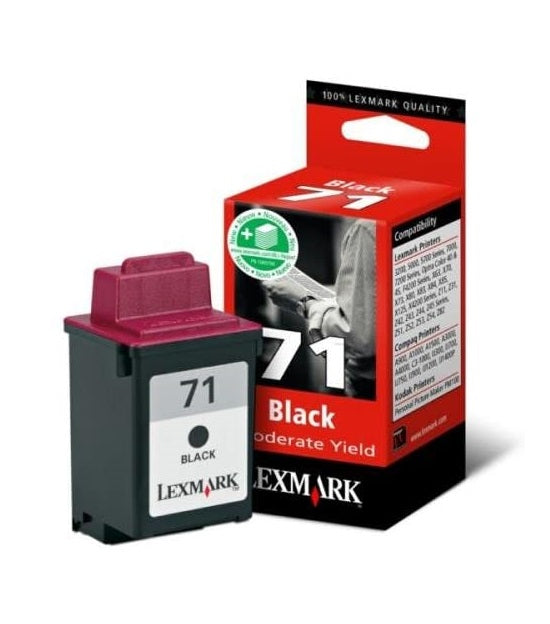 Lexmark Tintenpatrone in Farbe black