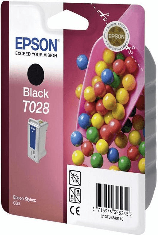 Epson Tintenpatrone in Farbe black