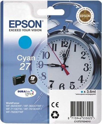 Epson Tintenpatrone in Farbe cyan