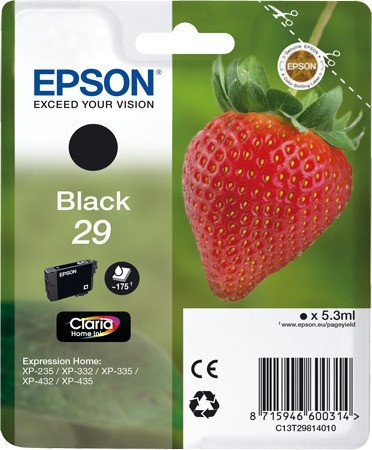 EPSON 29 Tintenpatrone in Farbe black