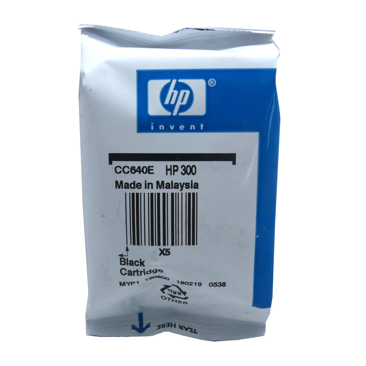 HP Tintenpatrone in Farbe black-tri-color