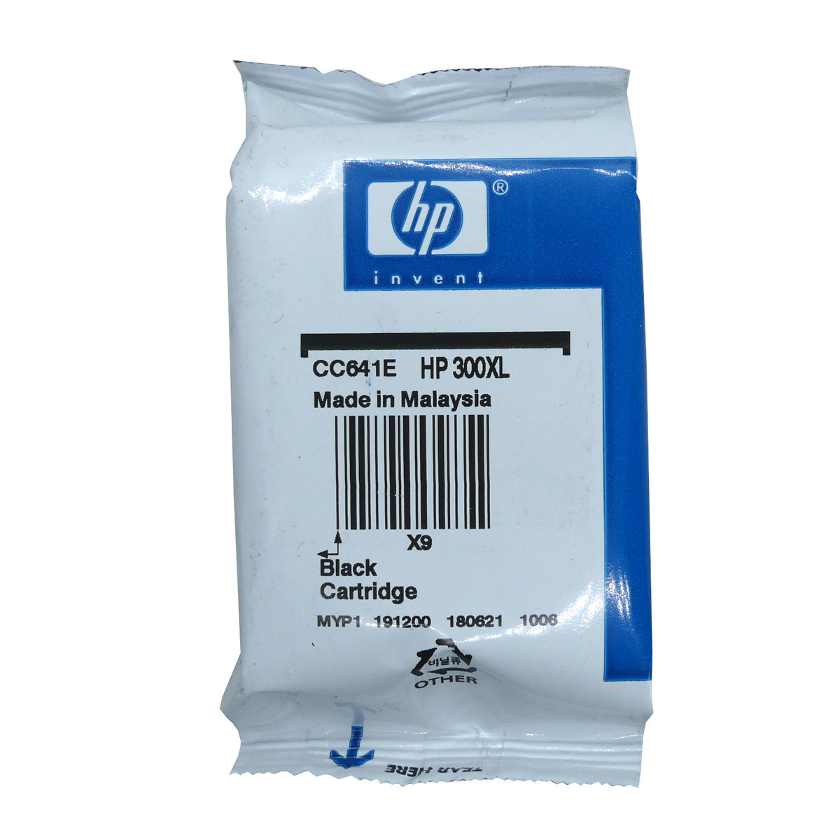HP Tintenpatrone in Farbe black