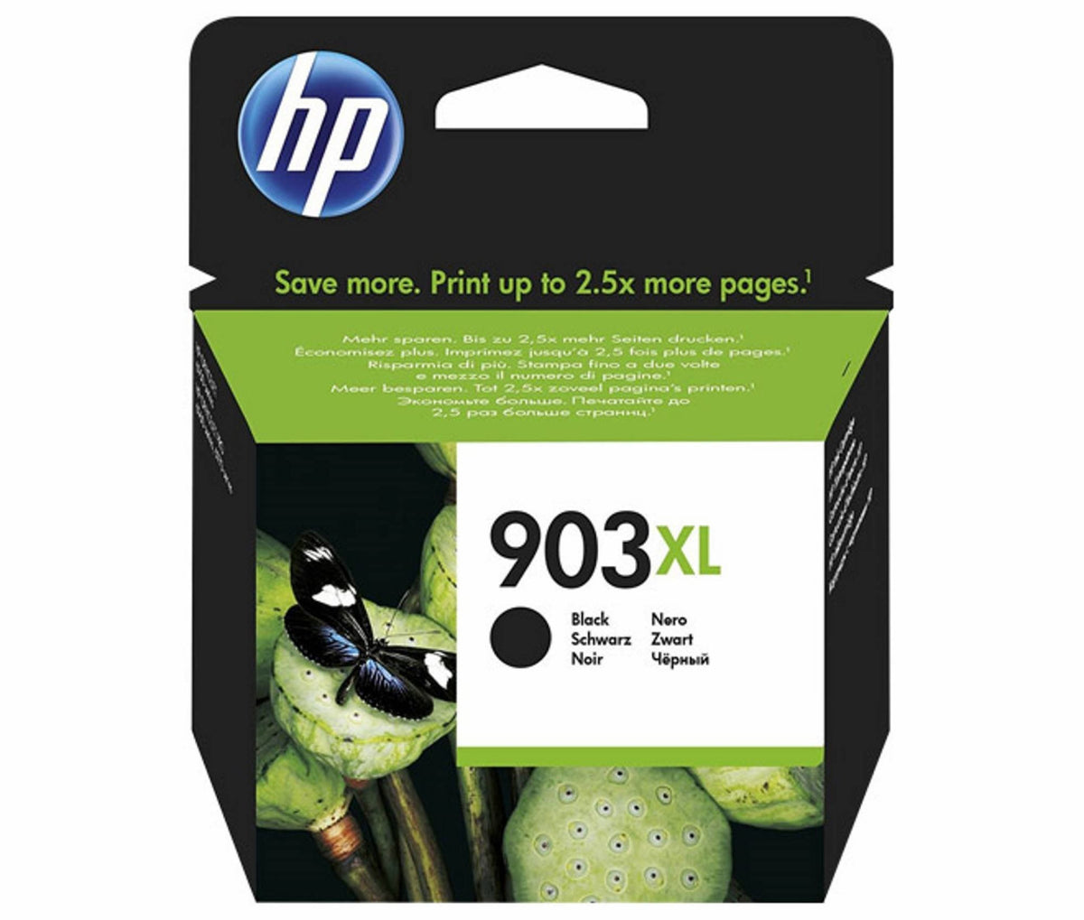 HP Tintenpatrone in Farbe black