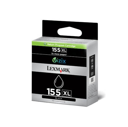 Lexmark 155XL Tintenpatrone in Farbe black