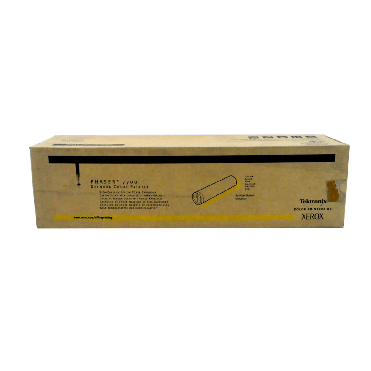 Xerox Toner in Farbe yellow