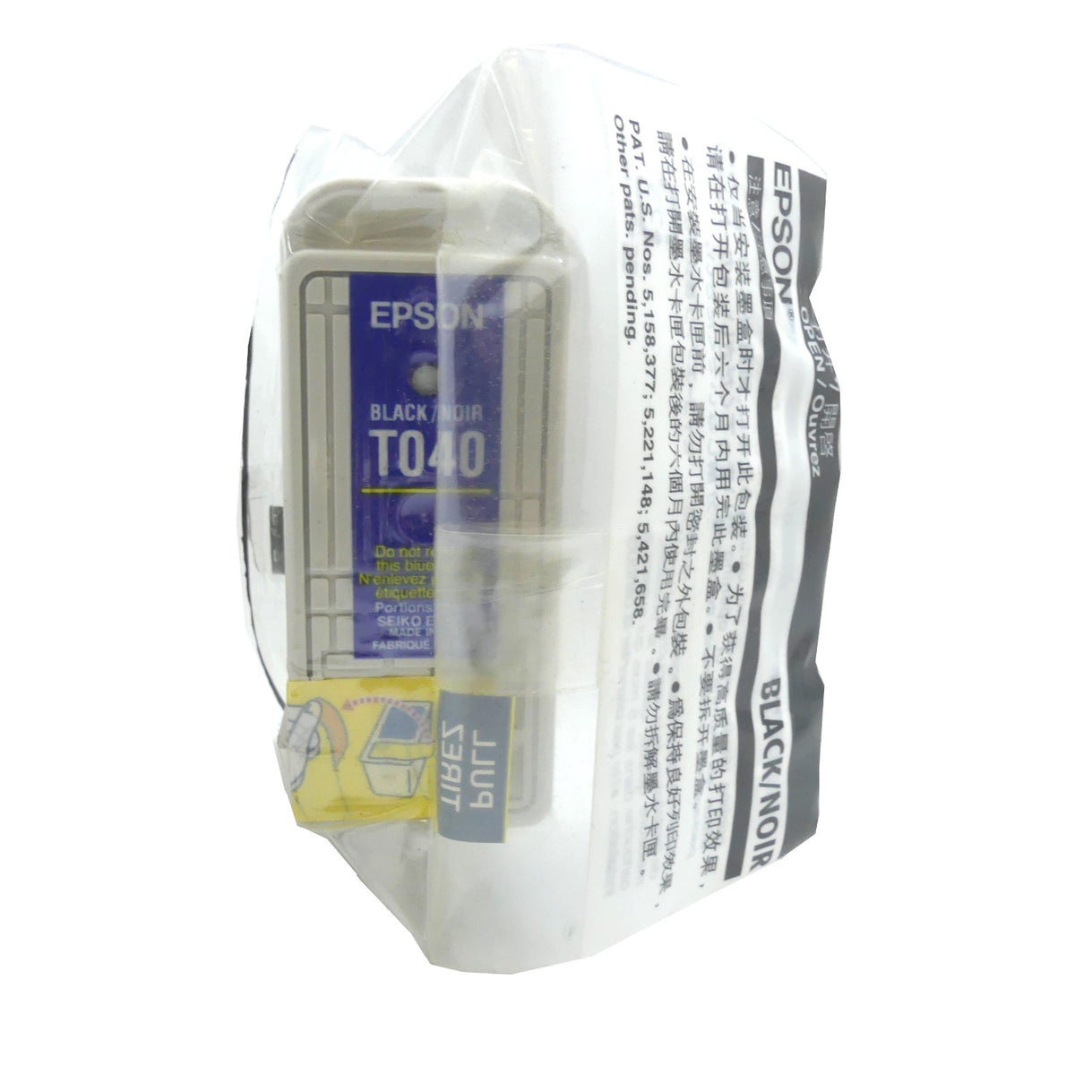 Epson Tintenpatrone in Farbe black