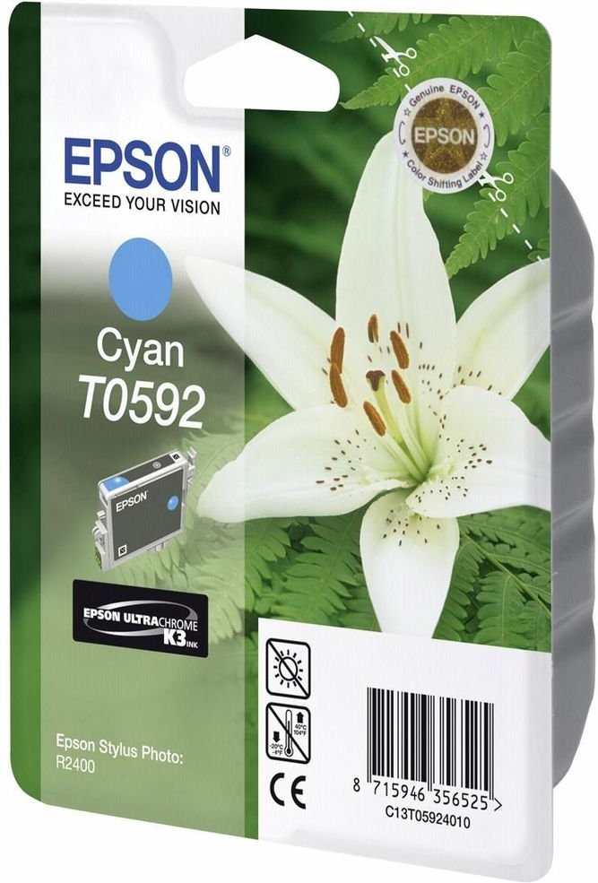 Epson Tintenpatrone in Farbe cyan