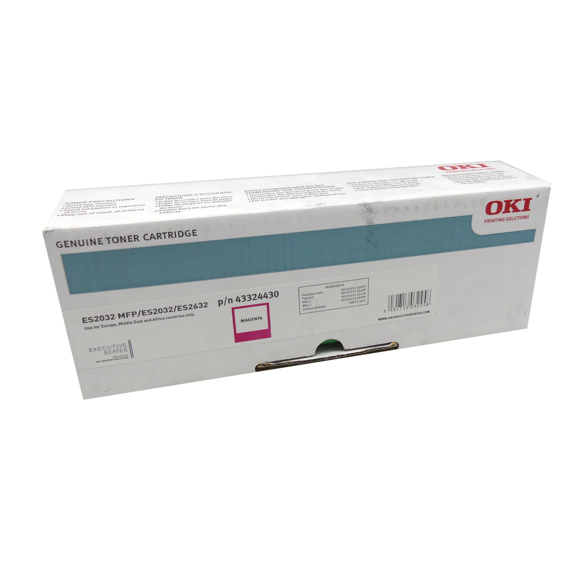 Oki Toner in Farbe magenta