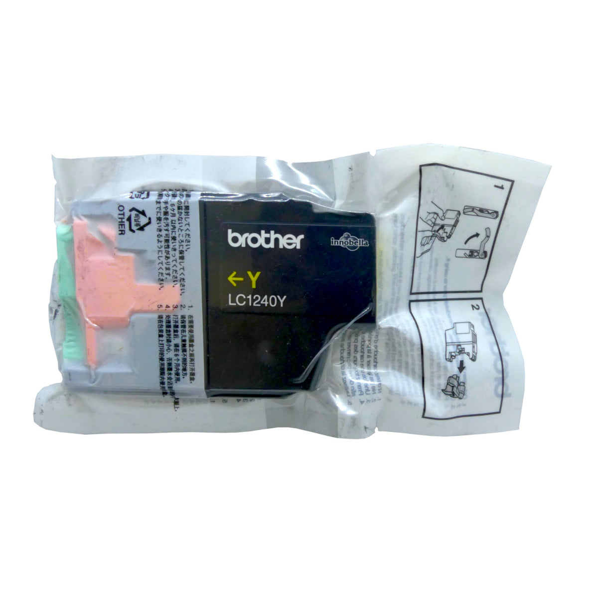 Brother LC-1240 Tintenpatrone in Farbe yellow