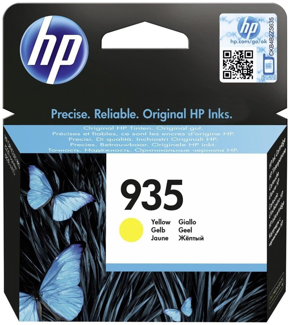 HP Tintenpatrone in Farbe yellow