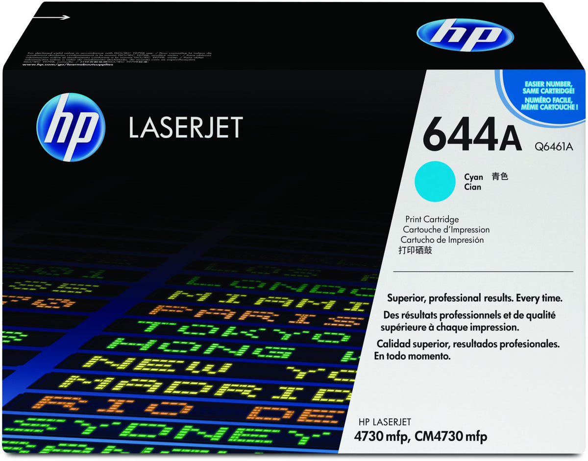 Hewlett Packard Q6461A Toner in Farbe cyan
