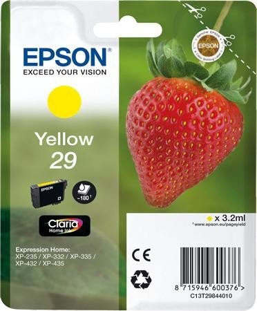 Epson Tintenpatrone in Farbe yellow
