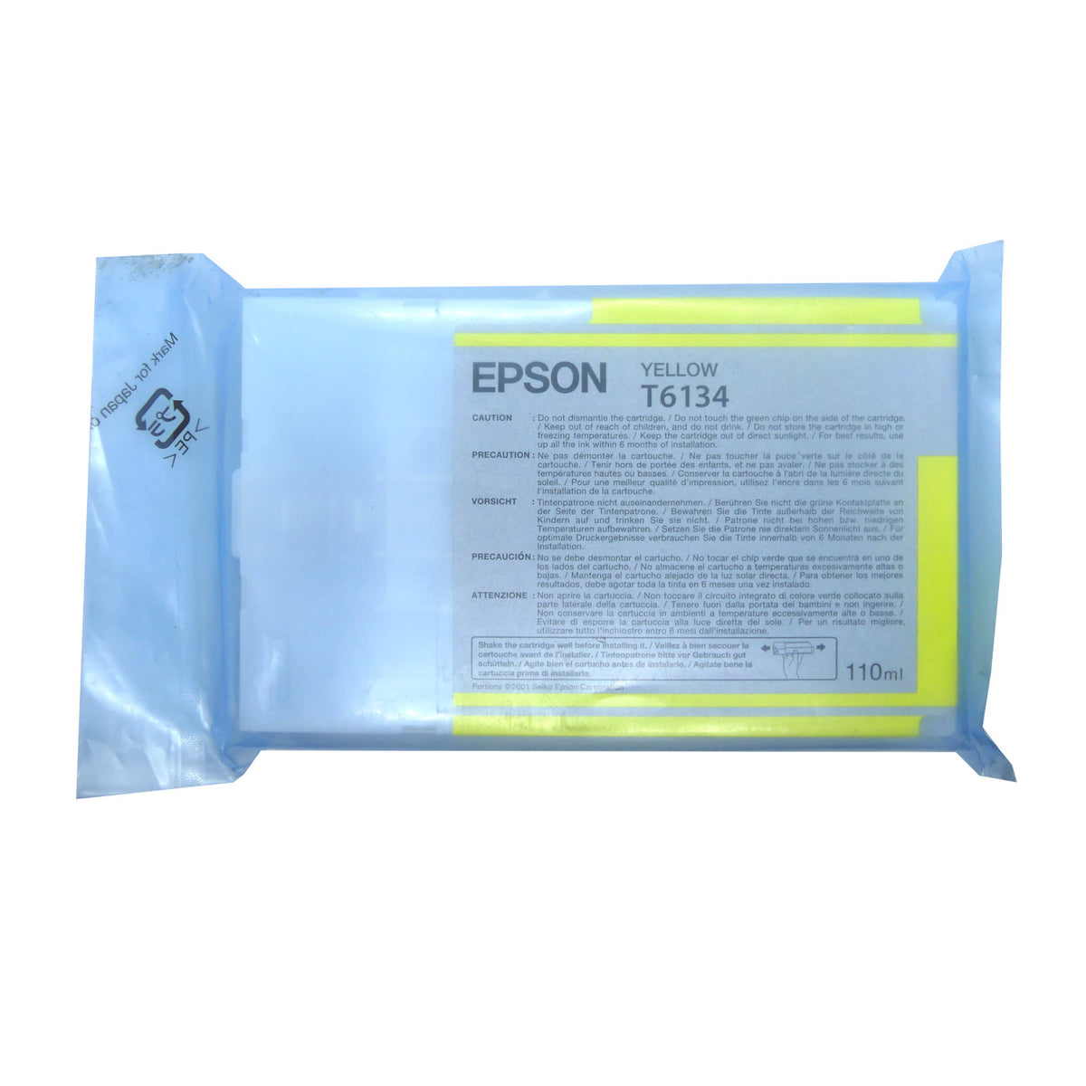 Epson T6134 Tintenpatrone in Farbe black