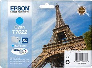 Epson Tintenpatrone in Farbe cyan