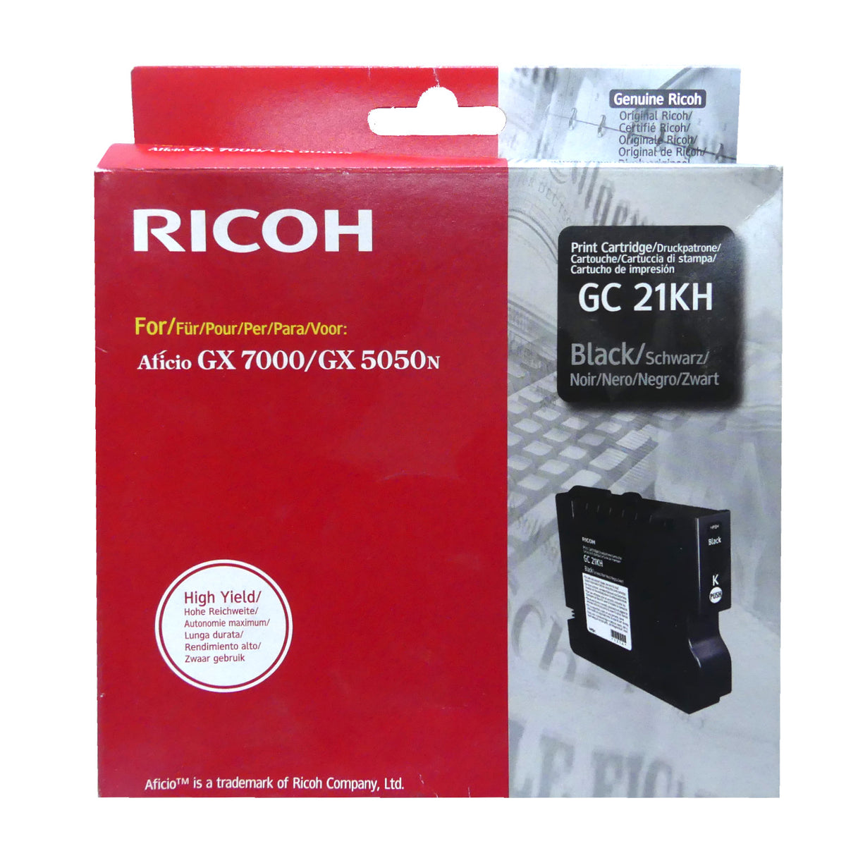 Ricoh 405536 Tintenpatrone in Farbe black
