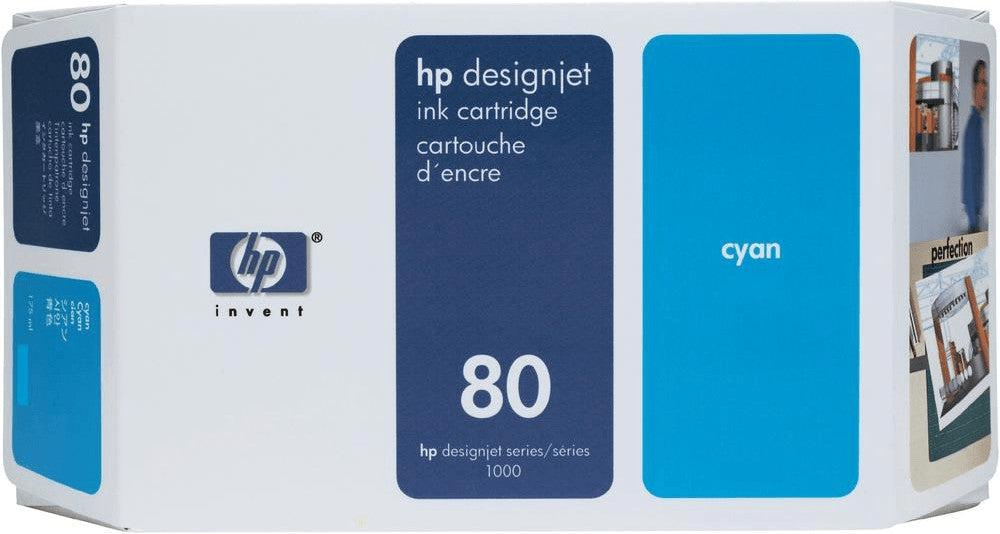 HP C4846A Tintenpatrone in Farbe cyan