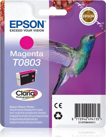 Epson Tintenpatrone in Farbe magenta