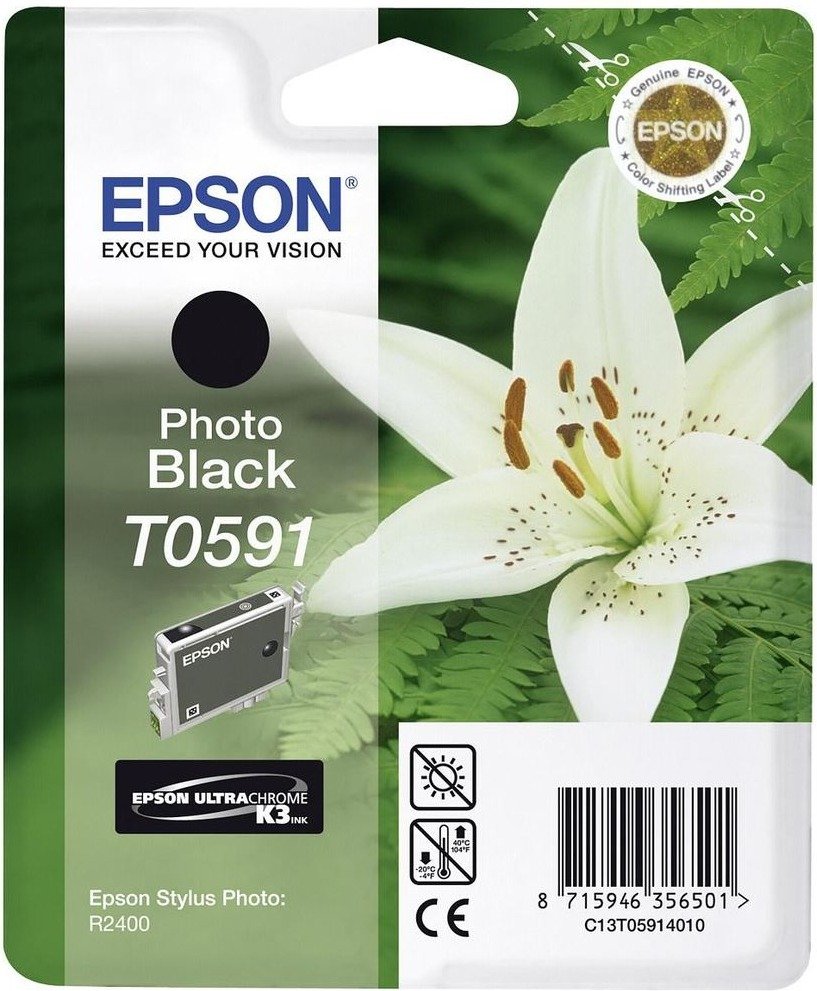 Epson Tintenpatrone in Farbe black