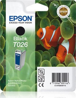 Epson Tintenpatrone in Farbe black