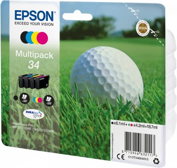 Epson Tintenpatrone in Farbe black-tri-color