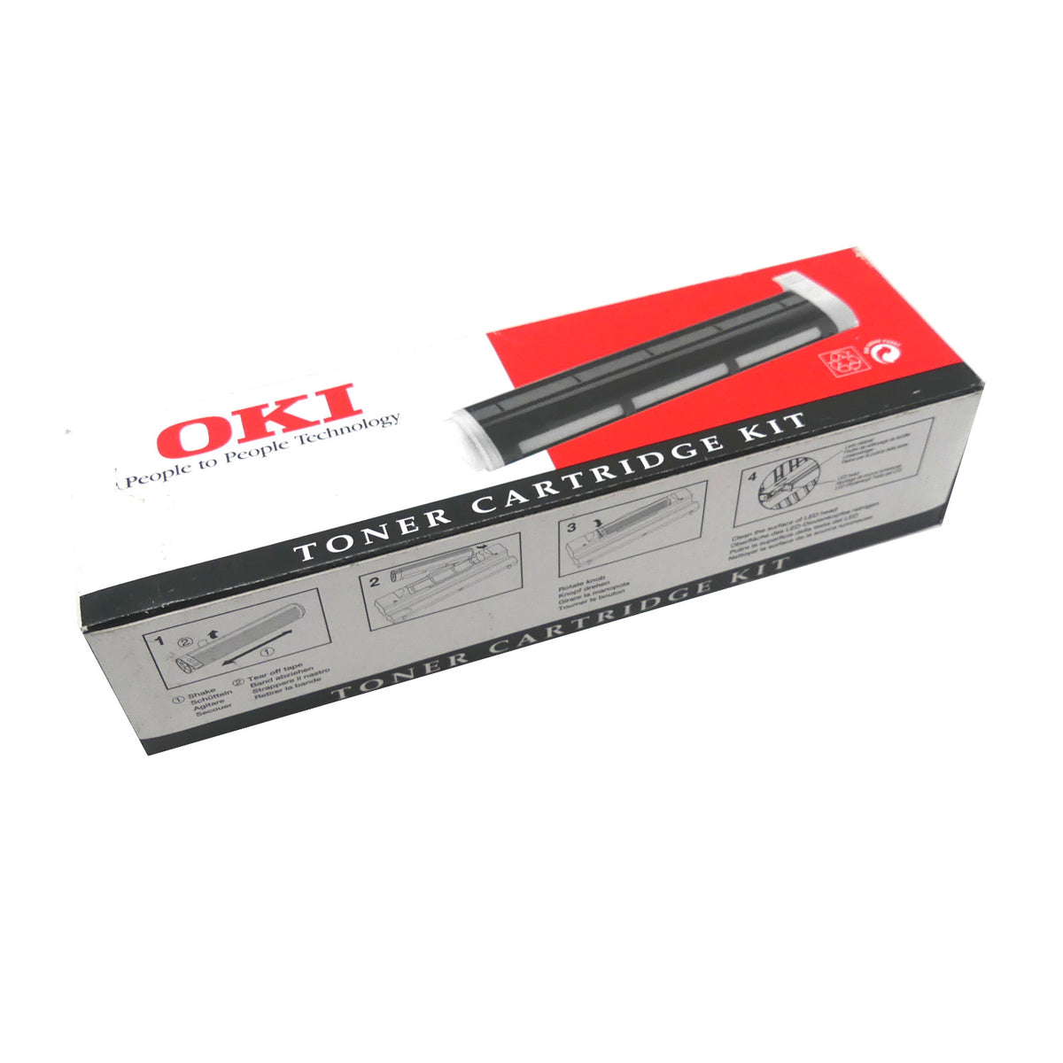 Oki Toner in Farbe black