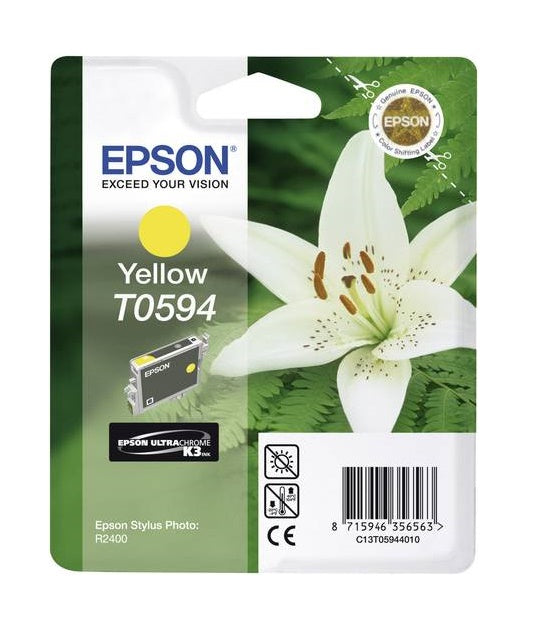 Epson T0594 Tintenpatrone in Farbe yellow