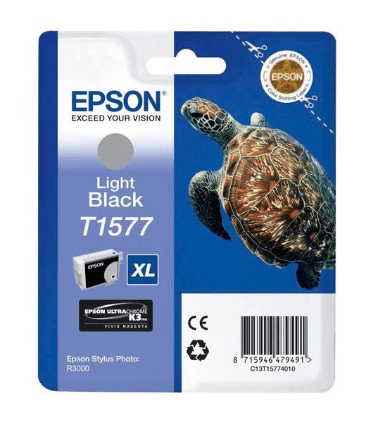 Epson T1577 Tintenpatrone in Farbe black