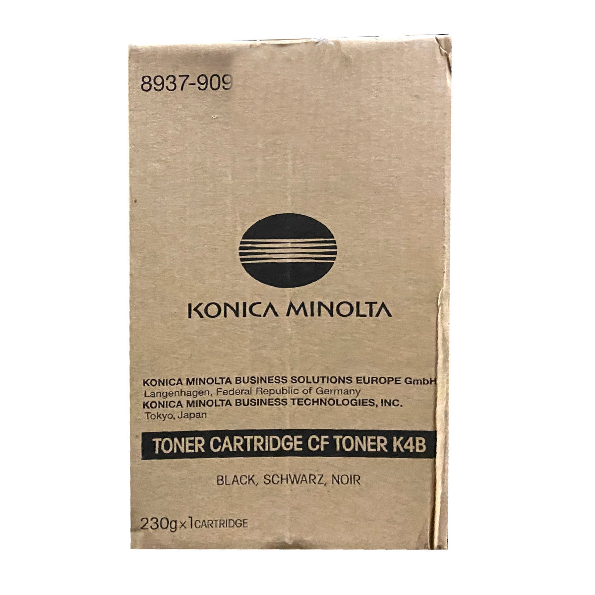 Konica Minolta K4B Toner in Farbe black