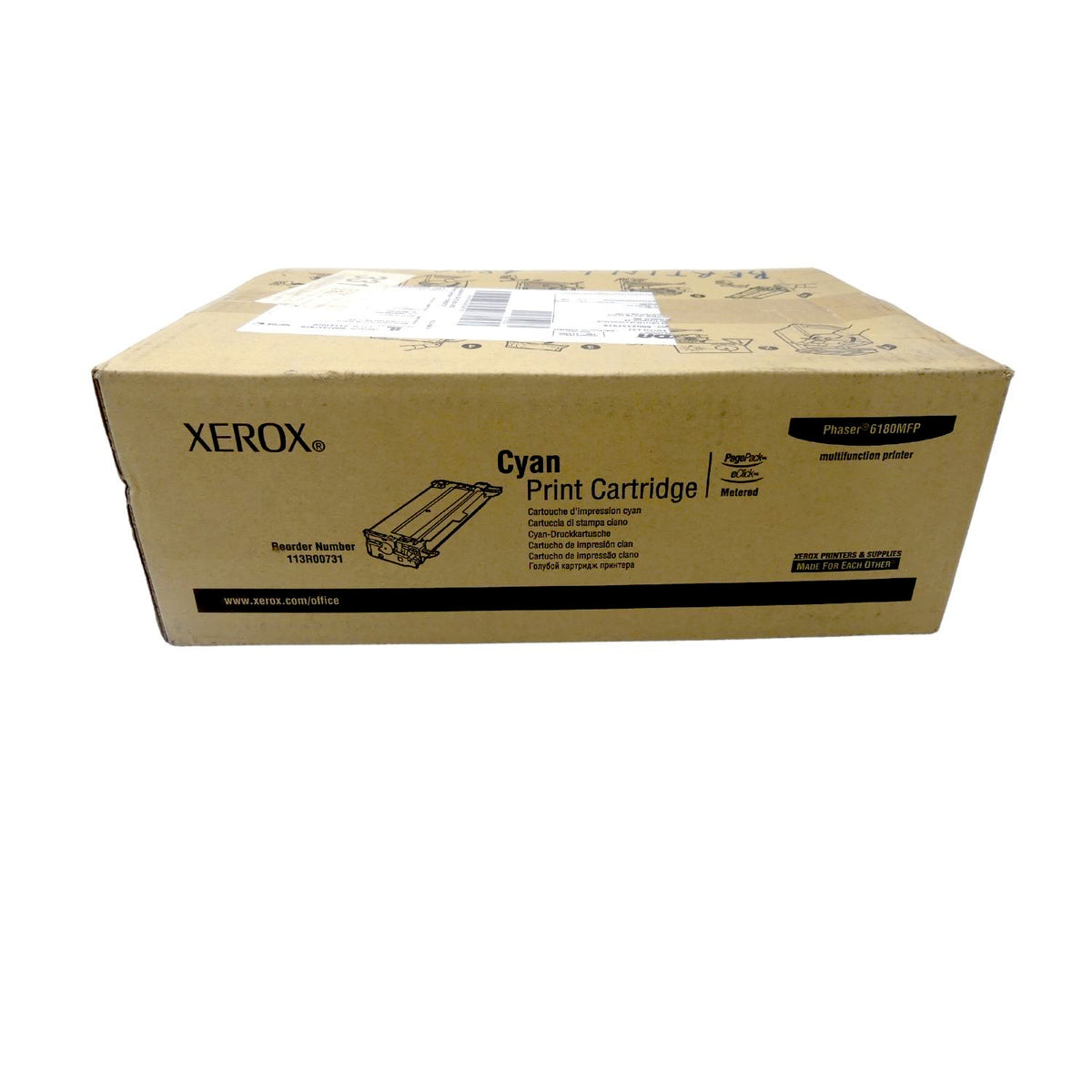 Xerox Toner in Farbe cyan