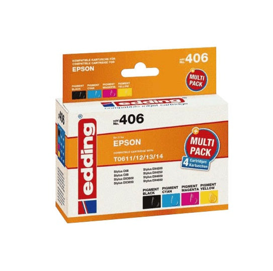 Epson Tintenpatrone in Farbe black-tri-color