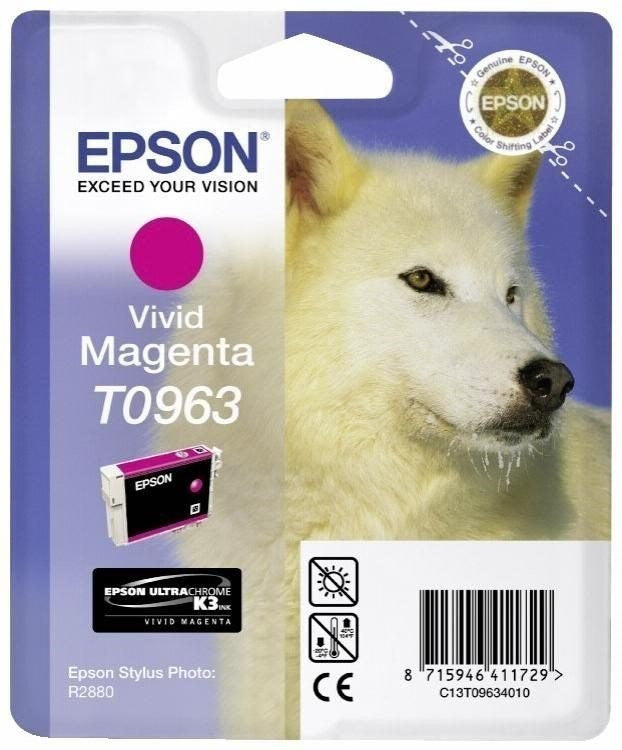 Epson T0963 Tintenpatrone in Farbe magenta
