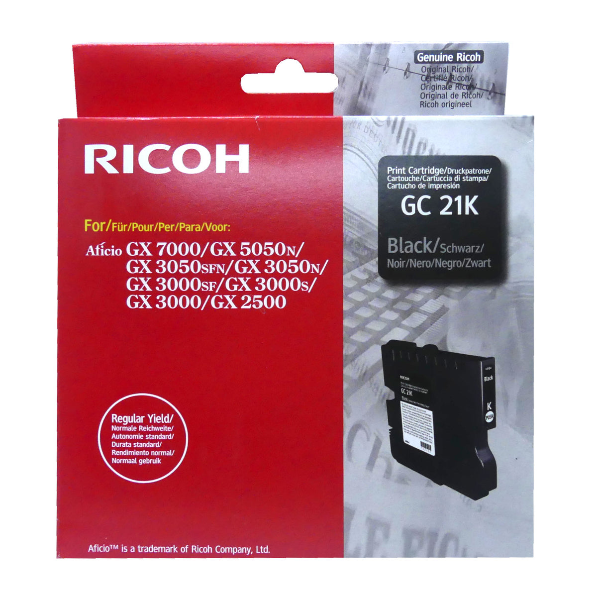 Ricoh 405532 Tintenpatrone in Farbe black