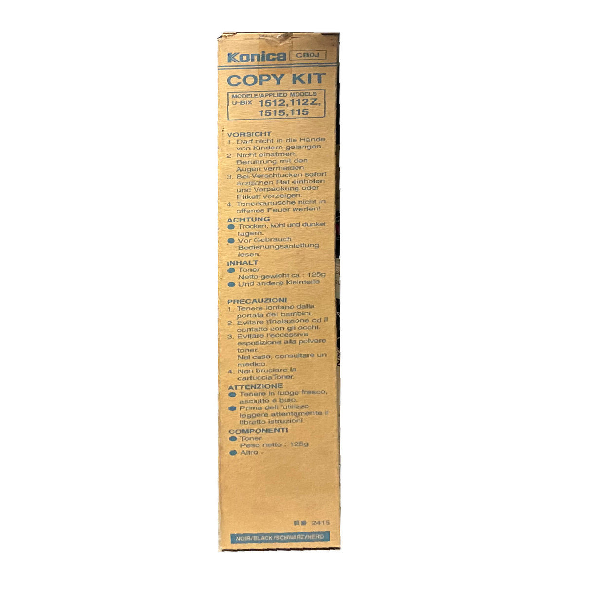 Konica Minolta CB0J Toner in Farbe black