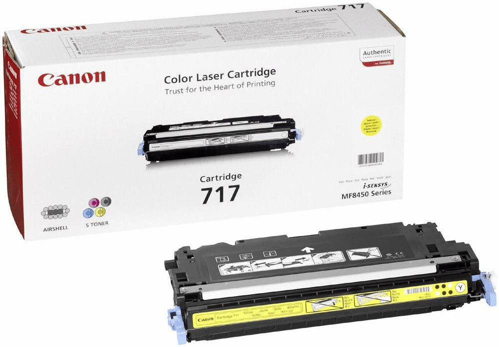 Canon 717 Toner in Farbe yellow