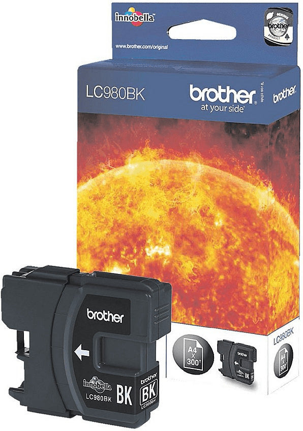 Brother LC-980 Tintenpatrone in Farbe black