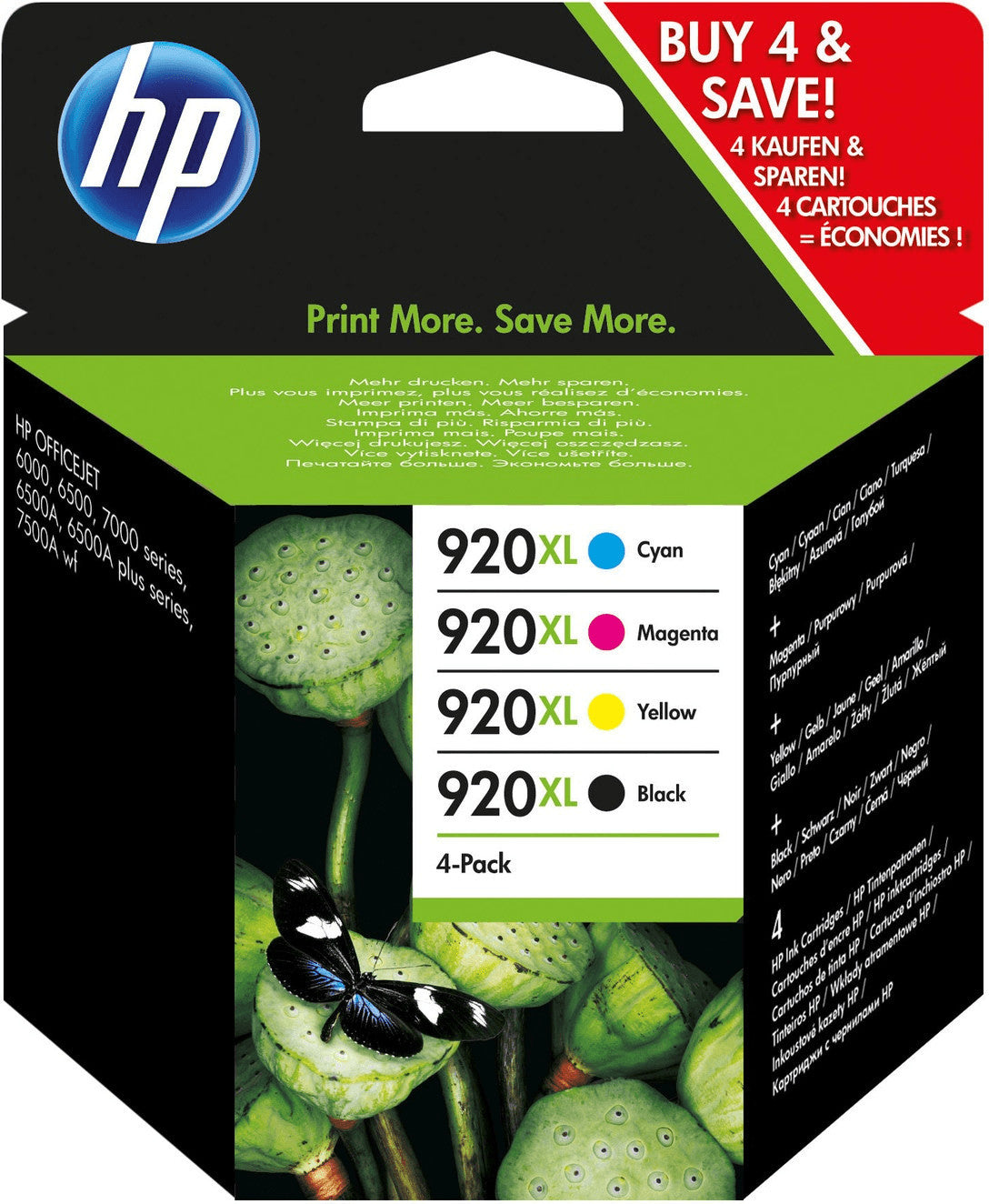 HP Tintenpatrone in Farbe black
