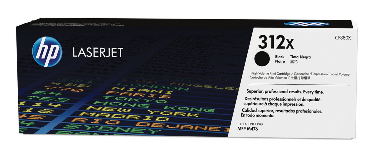 HP 312X Toner in Farbe black