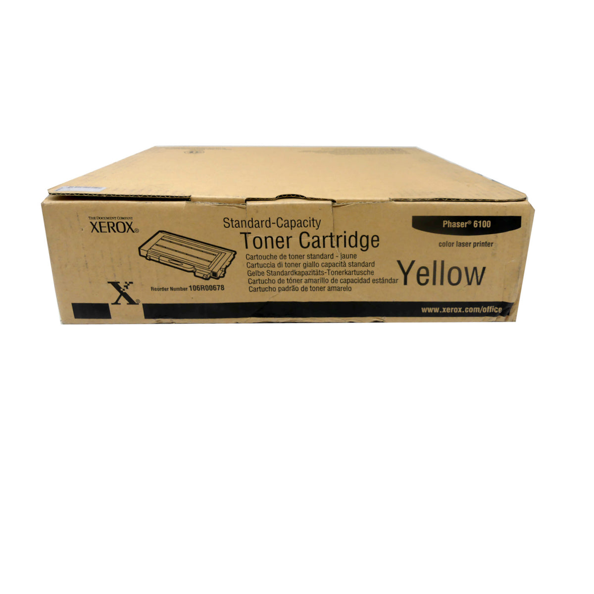 Xerox Toner in Farbe yellow