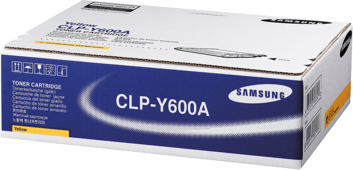 Samsung CLP-Y600A Toner in Farbe yellow